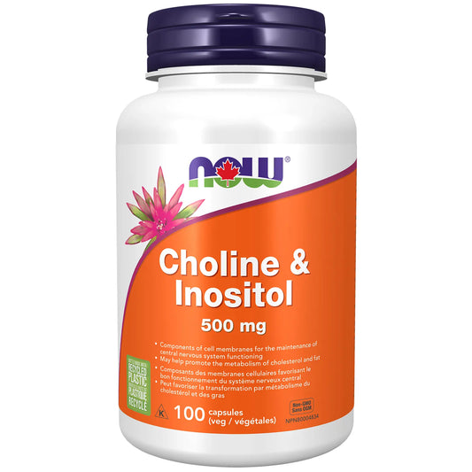 NOW CHOLINE & INOSITOL 100'S