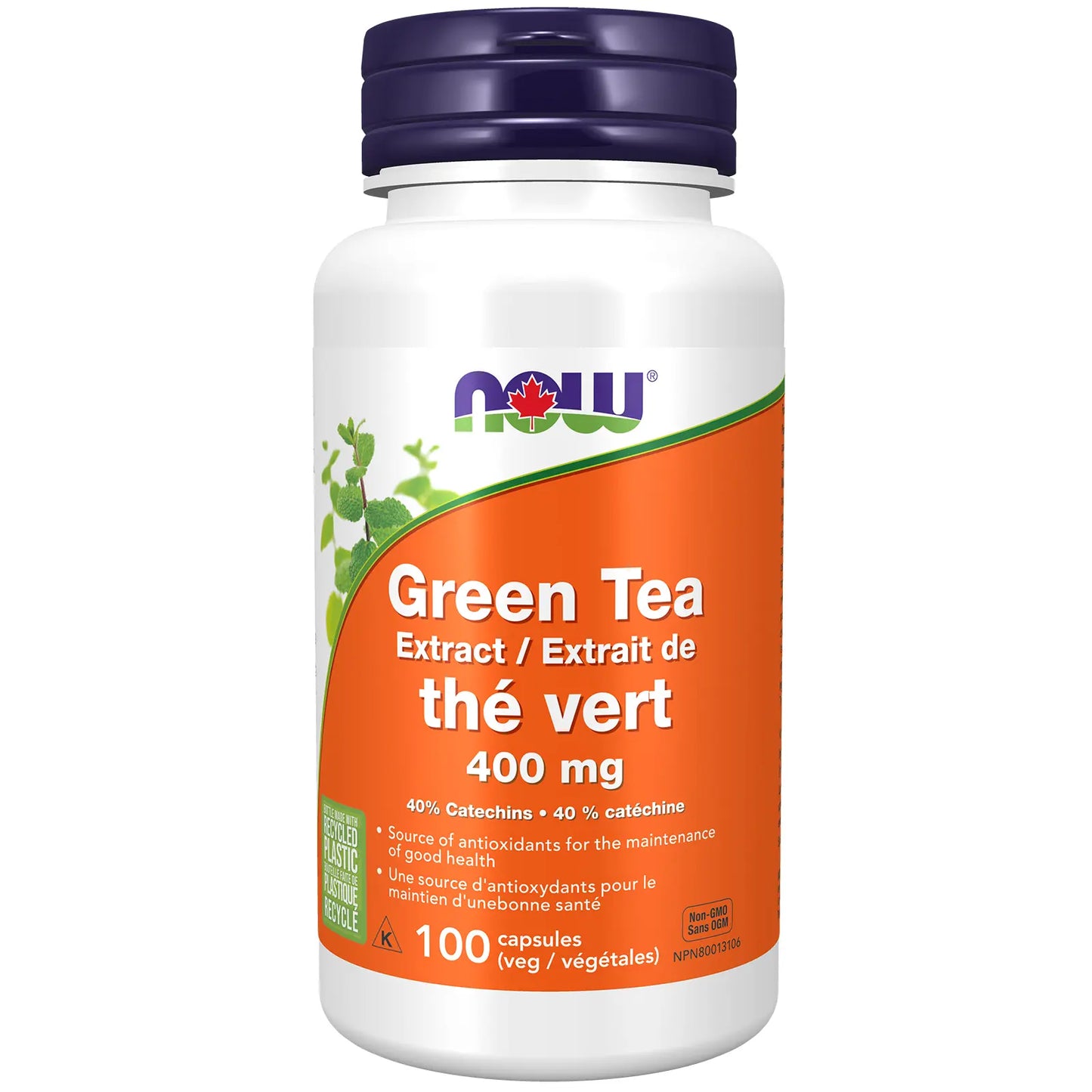 NOW GREEN TEA EXTRACT 400MG 100'S