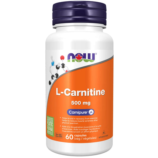 NOW L-CARNITINE 500MG 60'S