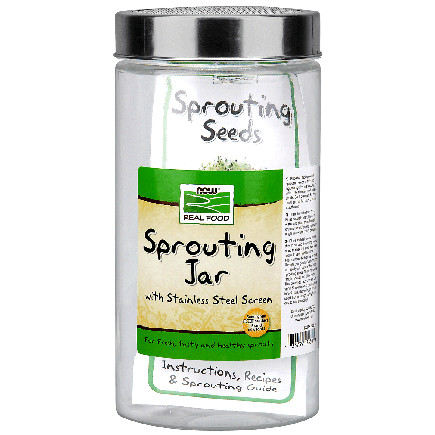 NOW SPROUTING JAR