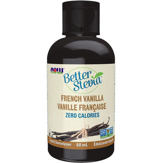 NOW STEVIA LIQUID EXTRACT VANILLA 60ML