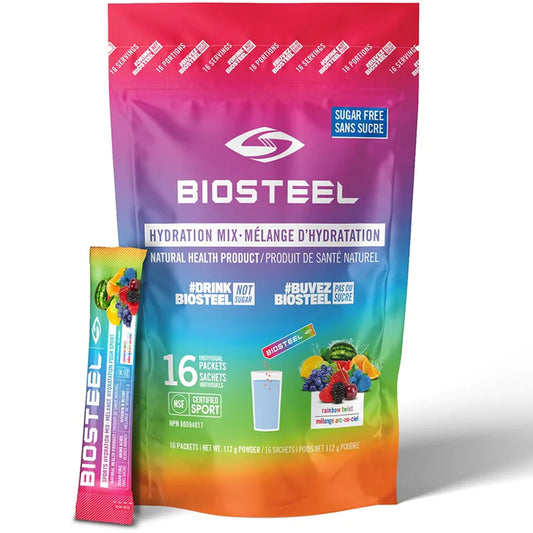 BIOSTEEL HYDRATION MIX RAINBOW TWIST 16'S