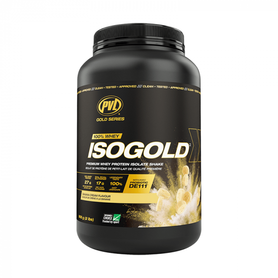 PVL ISOGOLD WHEY BANANA CREAM 908G