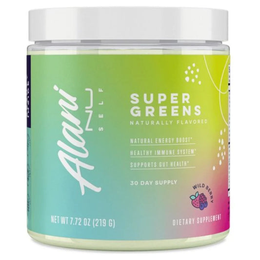 ALANI SUPER GREENS WILD BERRY 219G