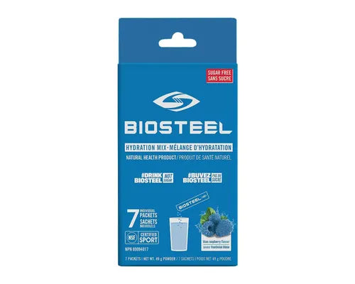 BIOSTEEL HYDRATION MIX BLUE RASPBERRY 7X49G