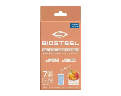 BIOSTEEL HYDRATION MIX PEACH MANGO 7X49G