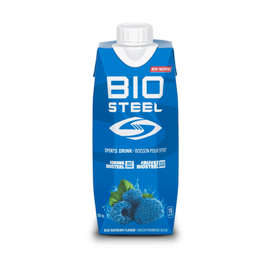 BIOSTEEL SPORTS DRINK BLUE RASPBERRY 500ML