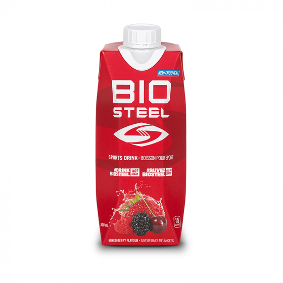 BIOSTEEL SPORTS DRINK MIXED BERRY 500ML