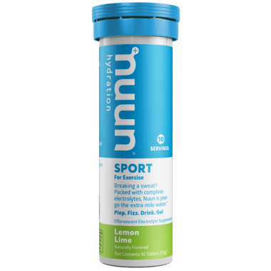 NUUN ACTIVE LEMON LIME 10'S