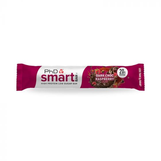 PHD BAR DARK CHOCO RASPBERRY 64G