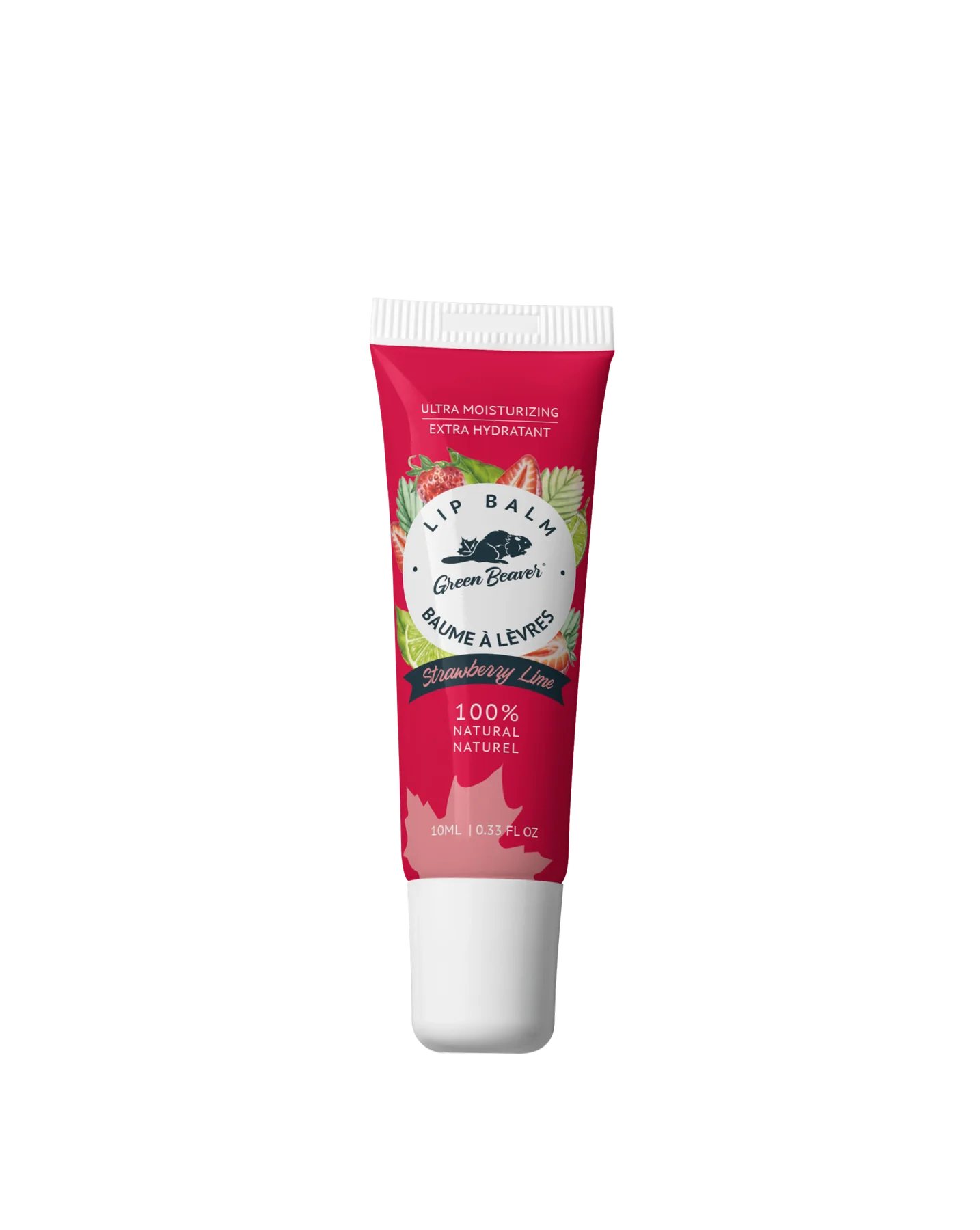 GREEN BEAVER LIP BALM STRAWBERRY LIME 10ML