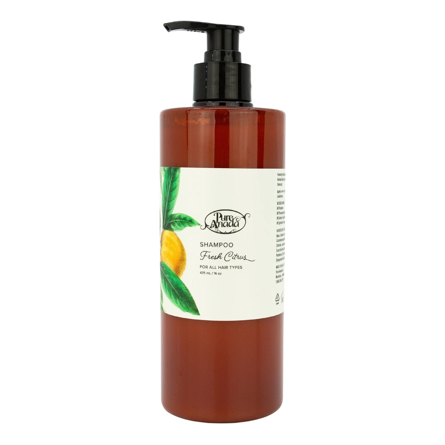 PURE ANADA SHAMPOO FRESH CITRUS 475ML