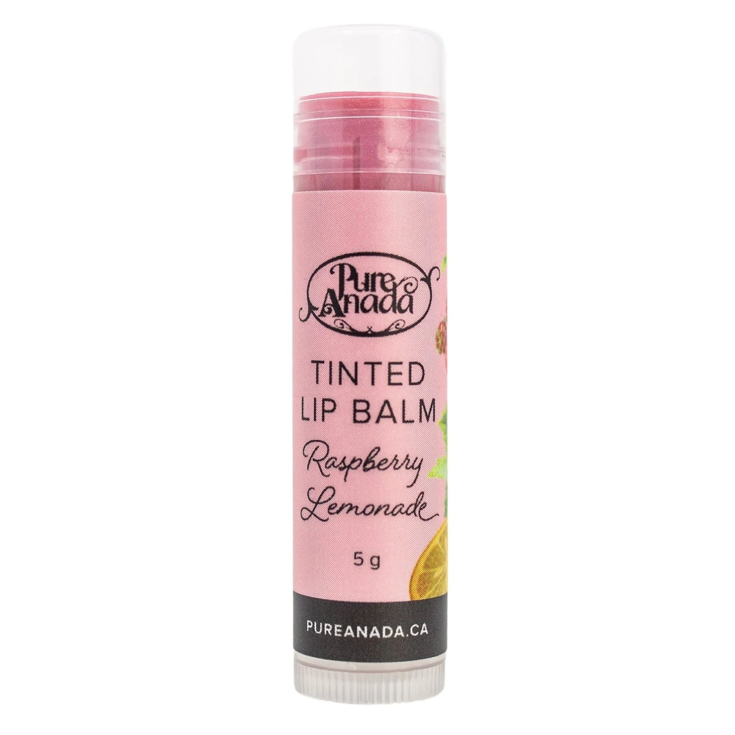 PURE ANADA LIP BALM TINTED RASPBERRY 5G