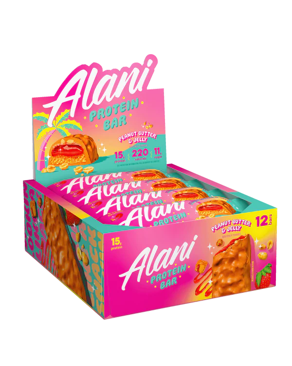 ALANI PROTEIN BAR PEANUT BUTTER & JELLY 52GX12