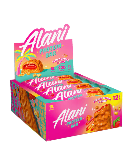 ALANI PROTEIN BAR PEANUT BUTTER & JELLY 52GX12