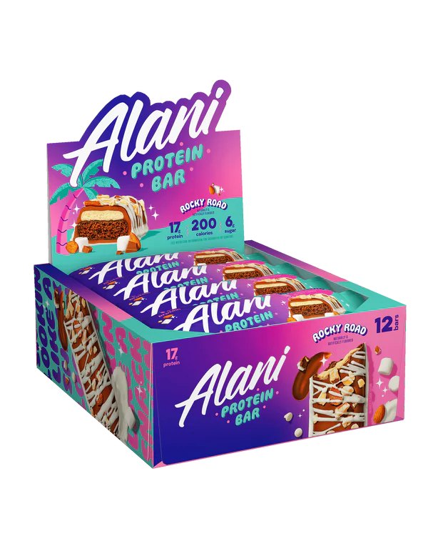 ALANI PROTEIN BAR ROCKY ROAD 48GX12