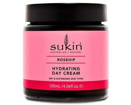 SUKIN HYDRATING DAY CREAM ROSE HIP 120ML