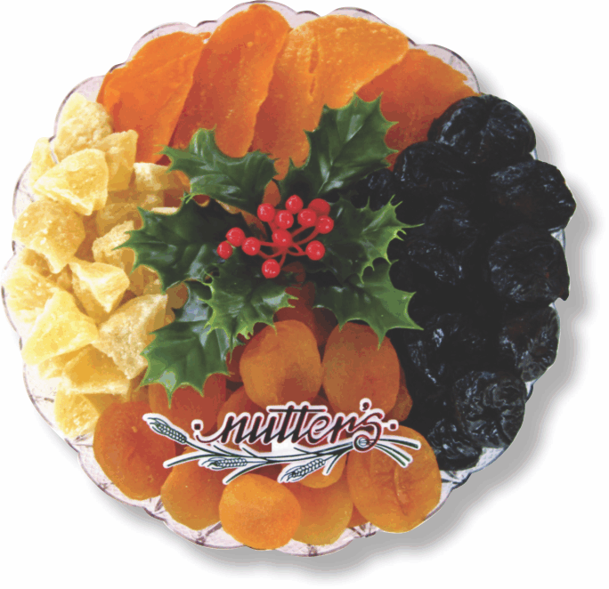 Christmas Tray - L - Dried Fruit