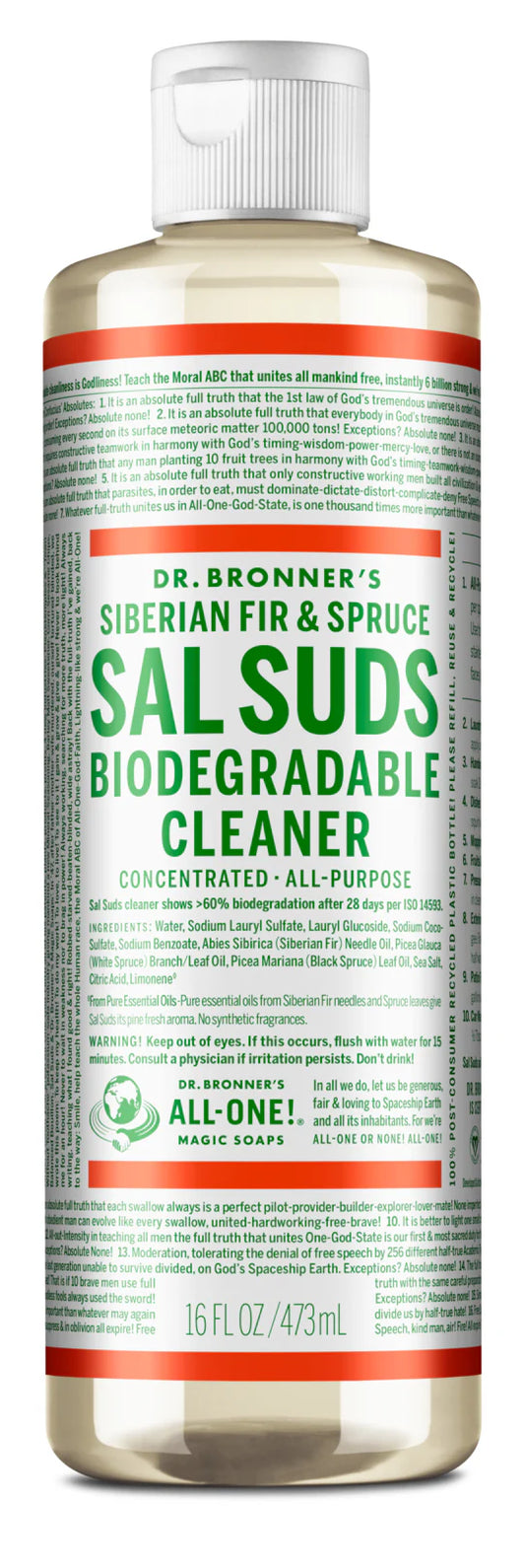 DR. BRONNER SAL SUDS 473ML