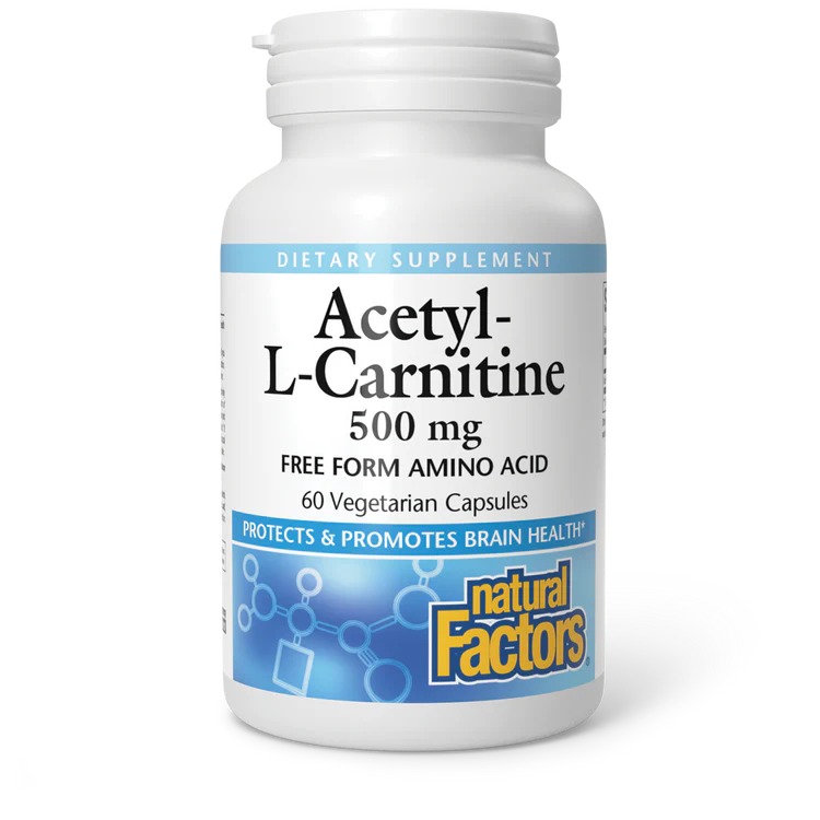 NF ACETYL-L-CARNITINE 500MG 60'S