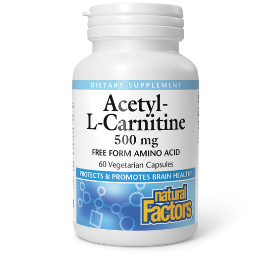 NF ACETYL-L-CARNITINE 500MG 60'S