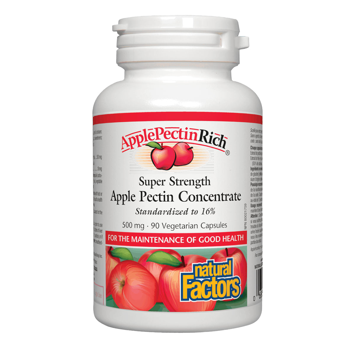 NF APPLE PECTIN CONCENTRATE 500MG 90'S