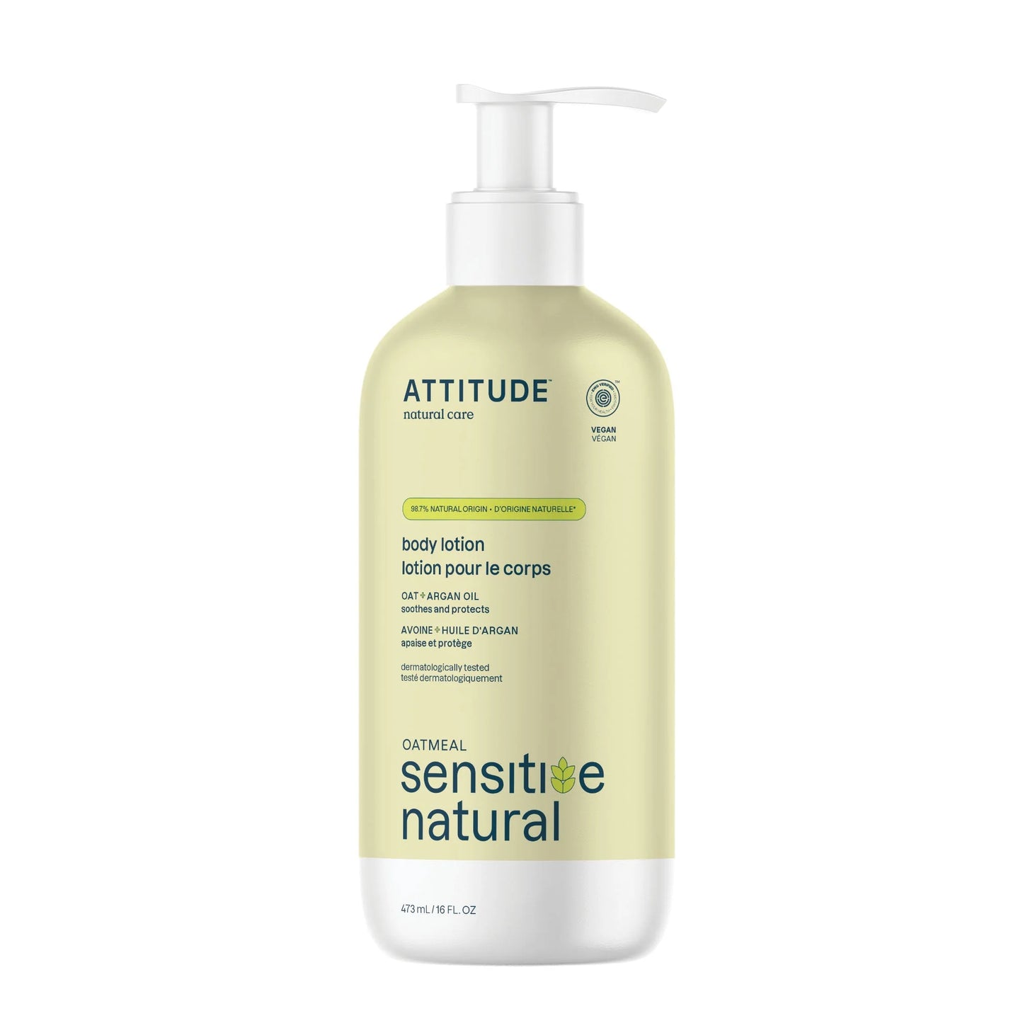 ATTIUDE BODY LOTION ARGAN SENSITIVE 473ML