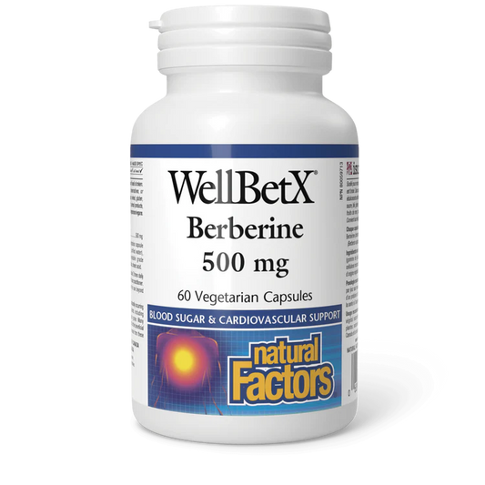 NF WELLBETX BERBERINE 500MG 60'S