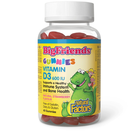 NF BIGFRIENDS D3 GUMMIES 600IU 60'S