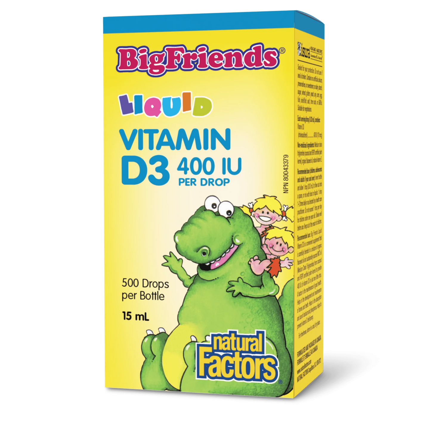 NF BIGFREINDS LIQUID VIT D 400IU 15ML