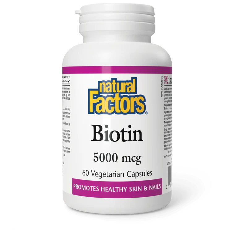 NF BIOTIN 5000MCG 60'S