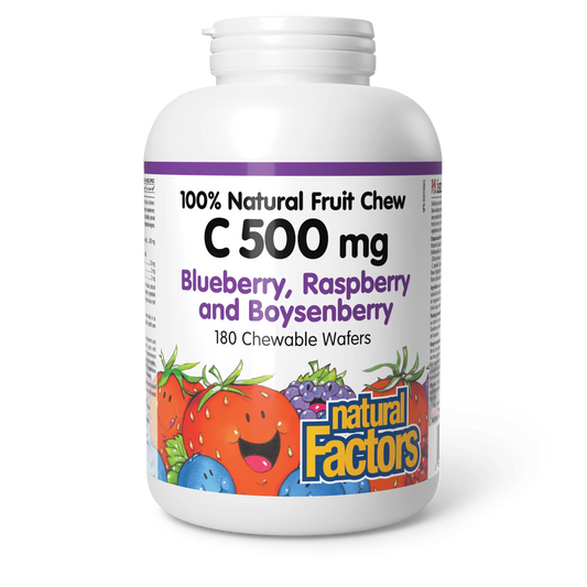 NF VIT.C 500MG CHEW MIXED BERRY. 180'S