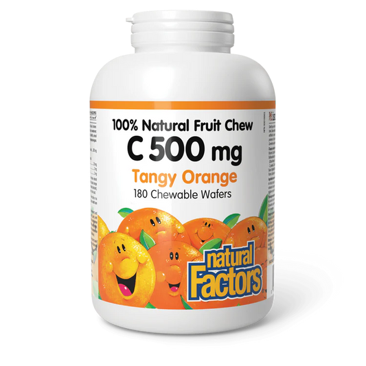 NF VIT.C 500MG CHEWABLE ORANGE 180'S