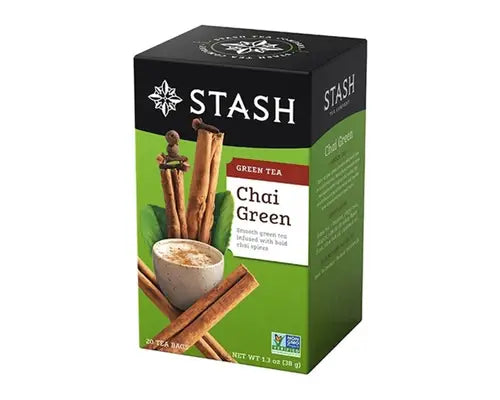 STASH CHAI GREEN 20'S