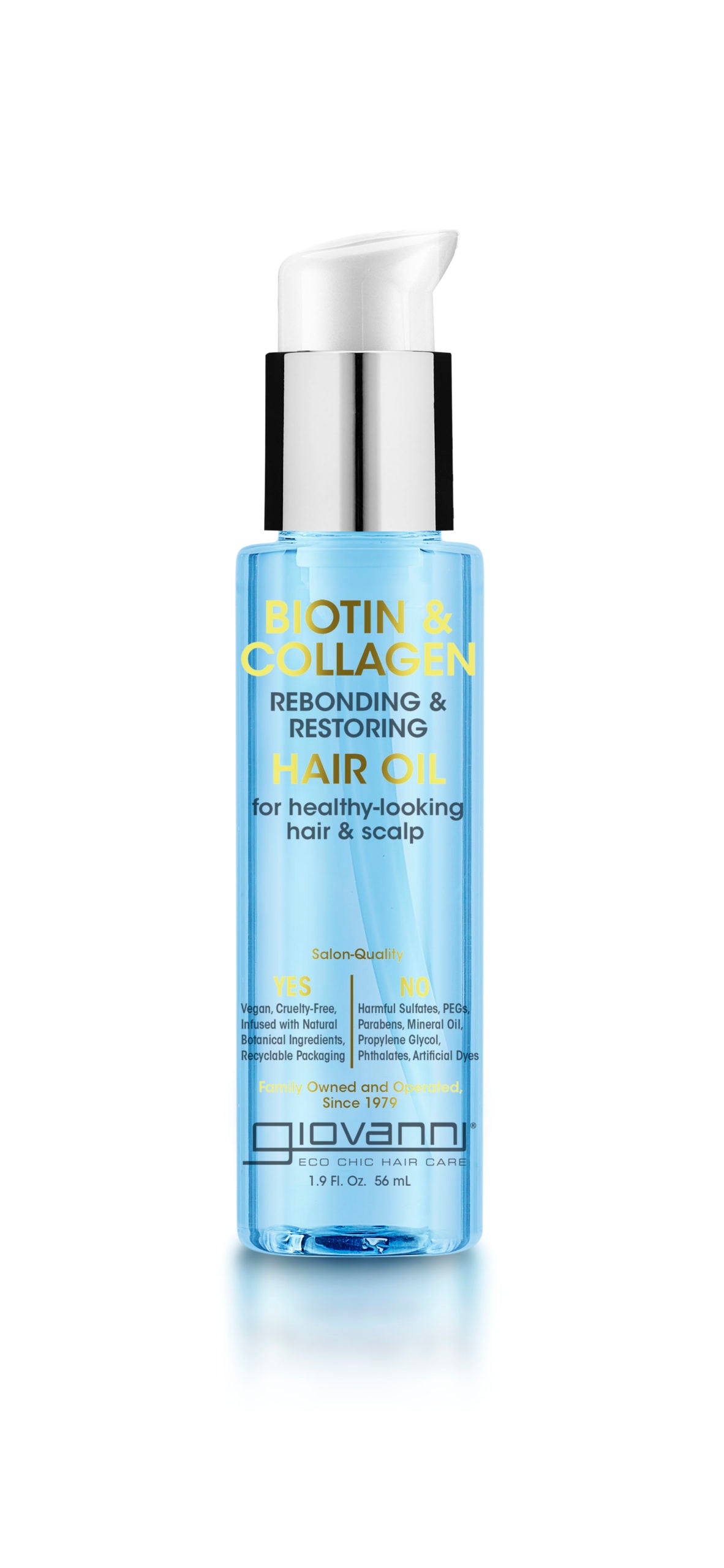 GIOVANNI HAIR OIL COLLAGEN & BIOTIN 56ML