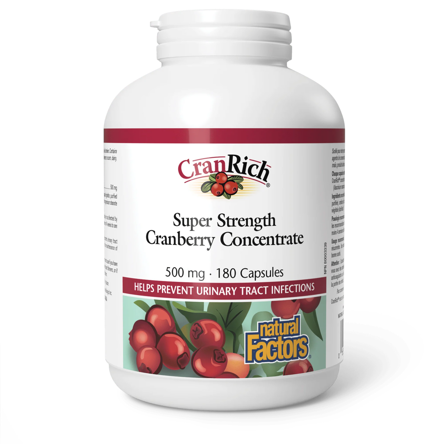 NF CRAN RICH 500MG 180'S