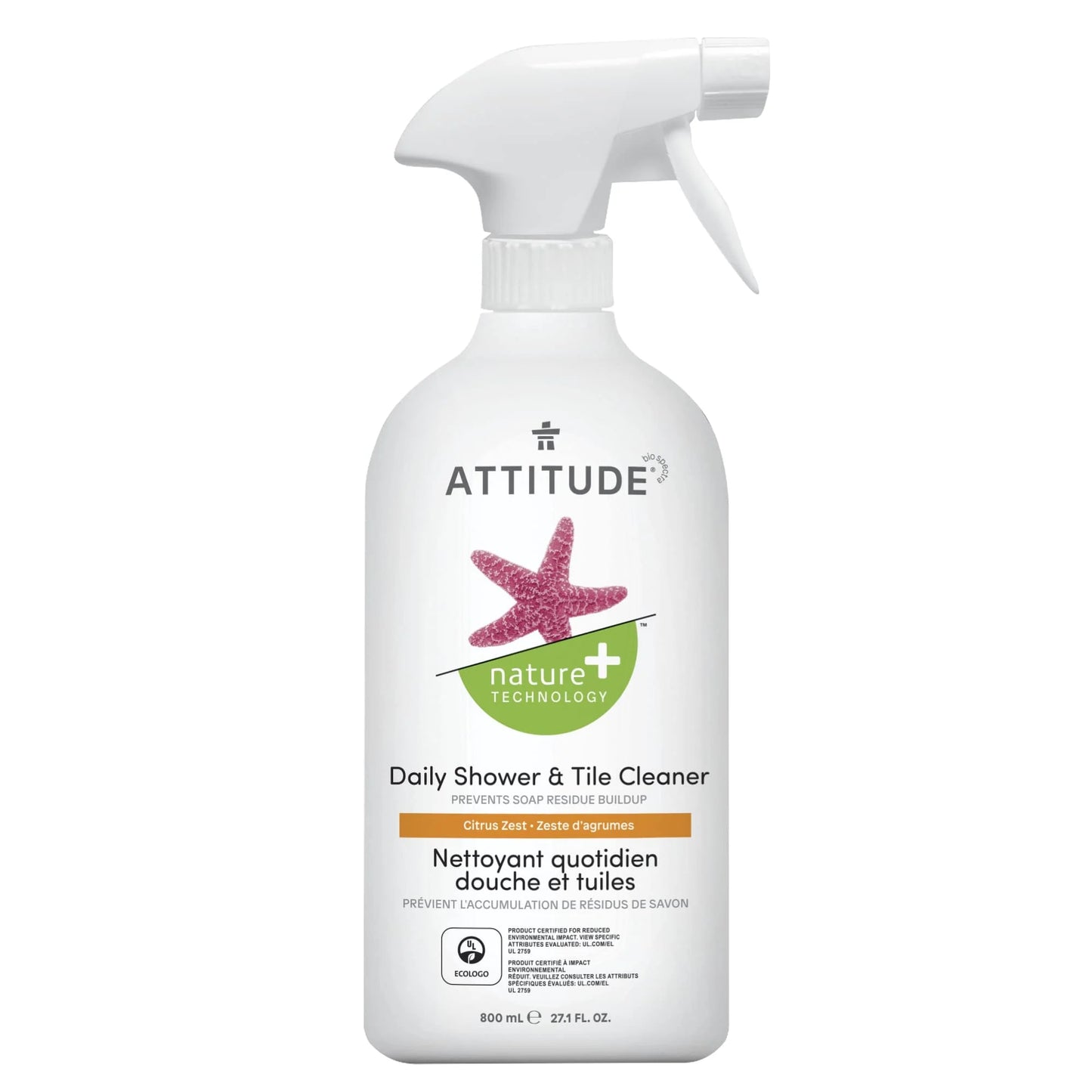 ATTITUDE DAILY SHOWER CLEANER 800ML