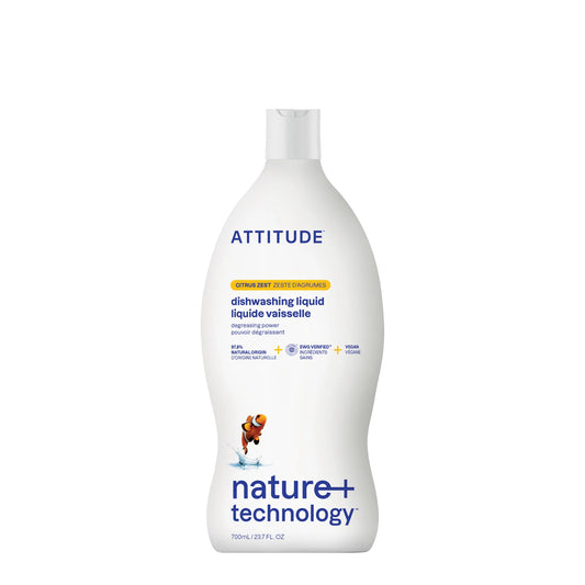 ATTITUDE DISHWASING LIQUID CITRUS 700ML