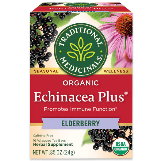 TRAD MED ORG ECHINACEA PLUS ELDERBERRY