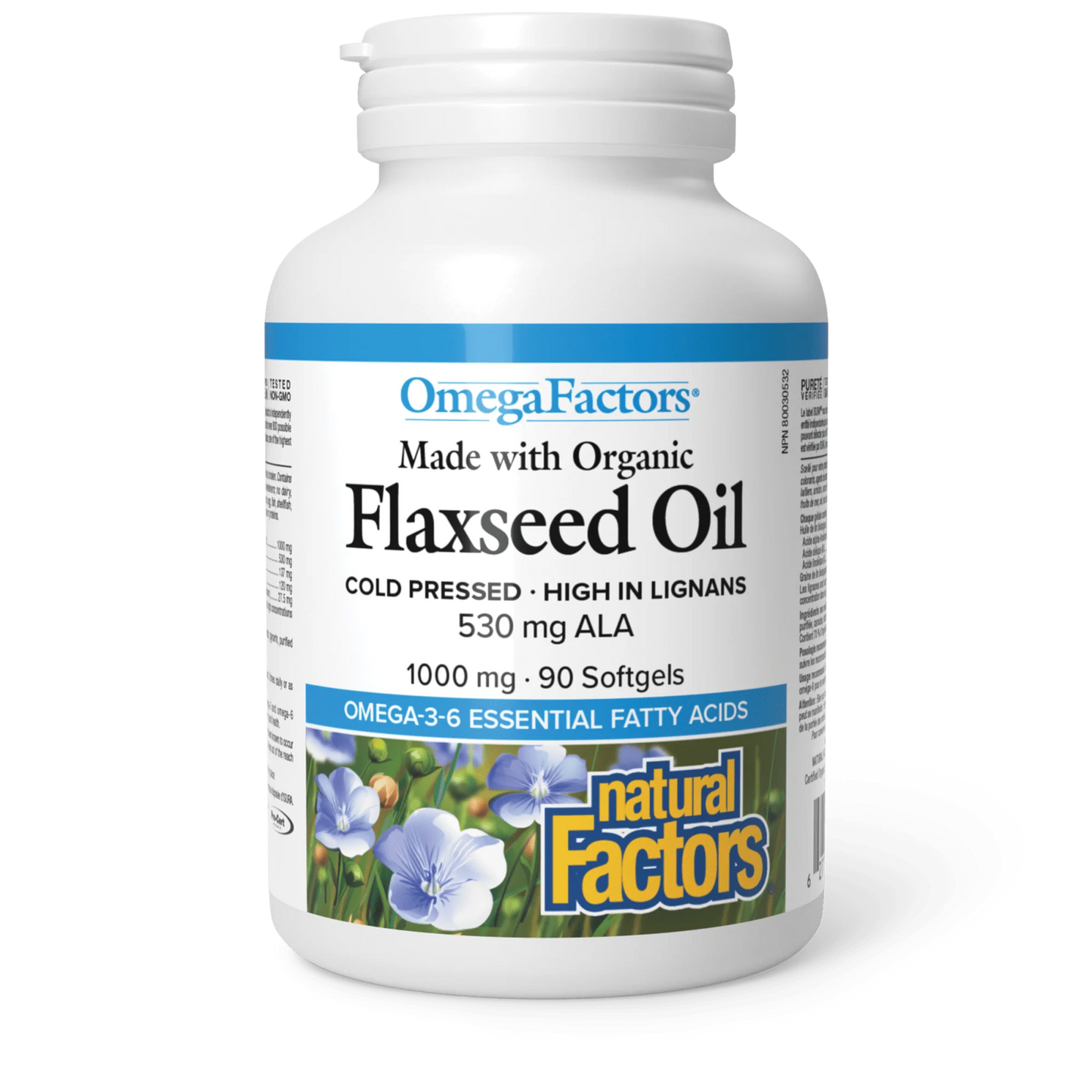 NF FLAX SEED OIL 1000MG 90'S