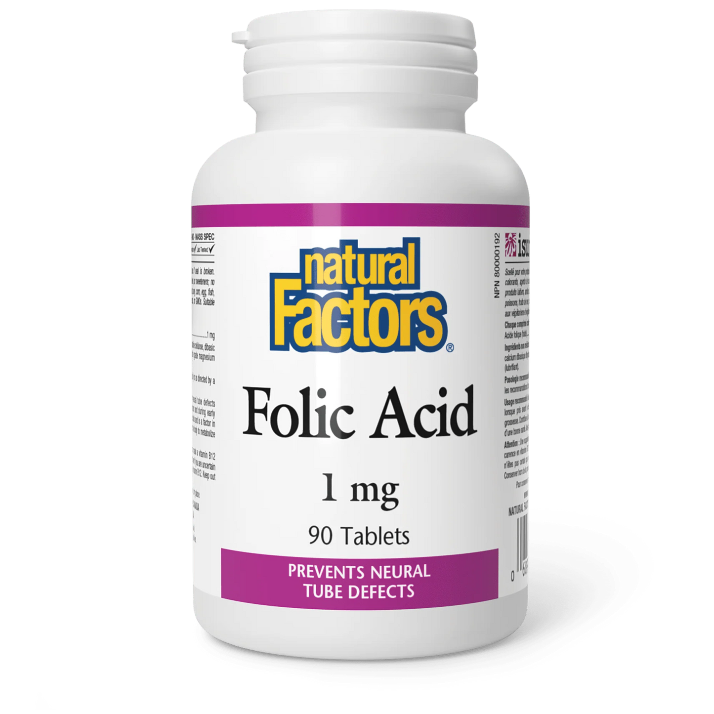 NF FOLIC ACID 1MG 90'S