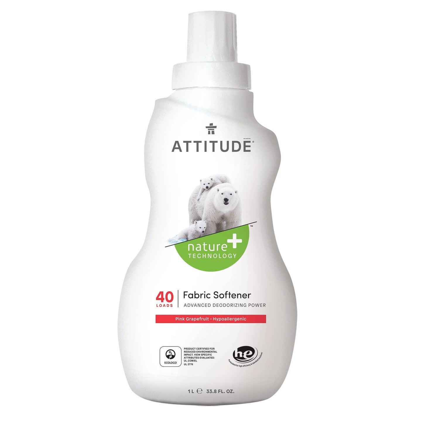 ATTITUDE FABRIC SOFTENER GRAPEFRUIT 1L