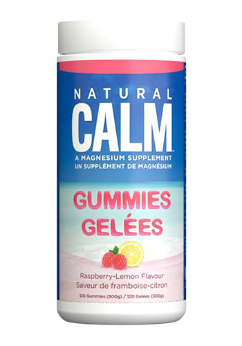 NATURAL CALM GUMMIES RASPBERRY LEMON 120'S