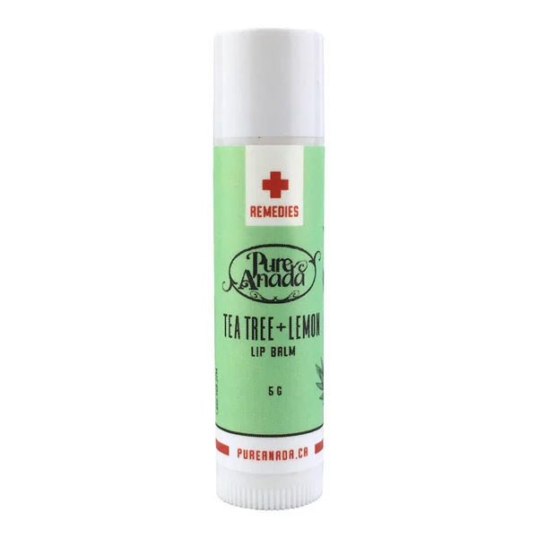 PURE ANADA LIP BALM TEA TREE LEMON 5G