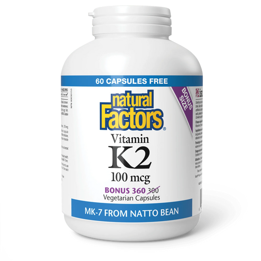 NF VITAMIN K2 100MG BONUS 360'S