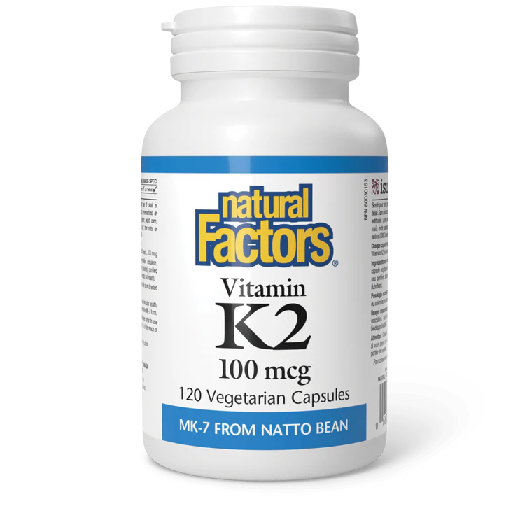 NF VIT K2 100MCG 120'S