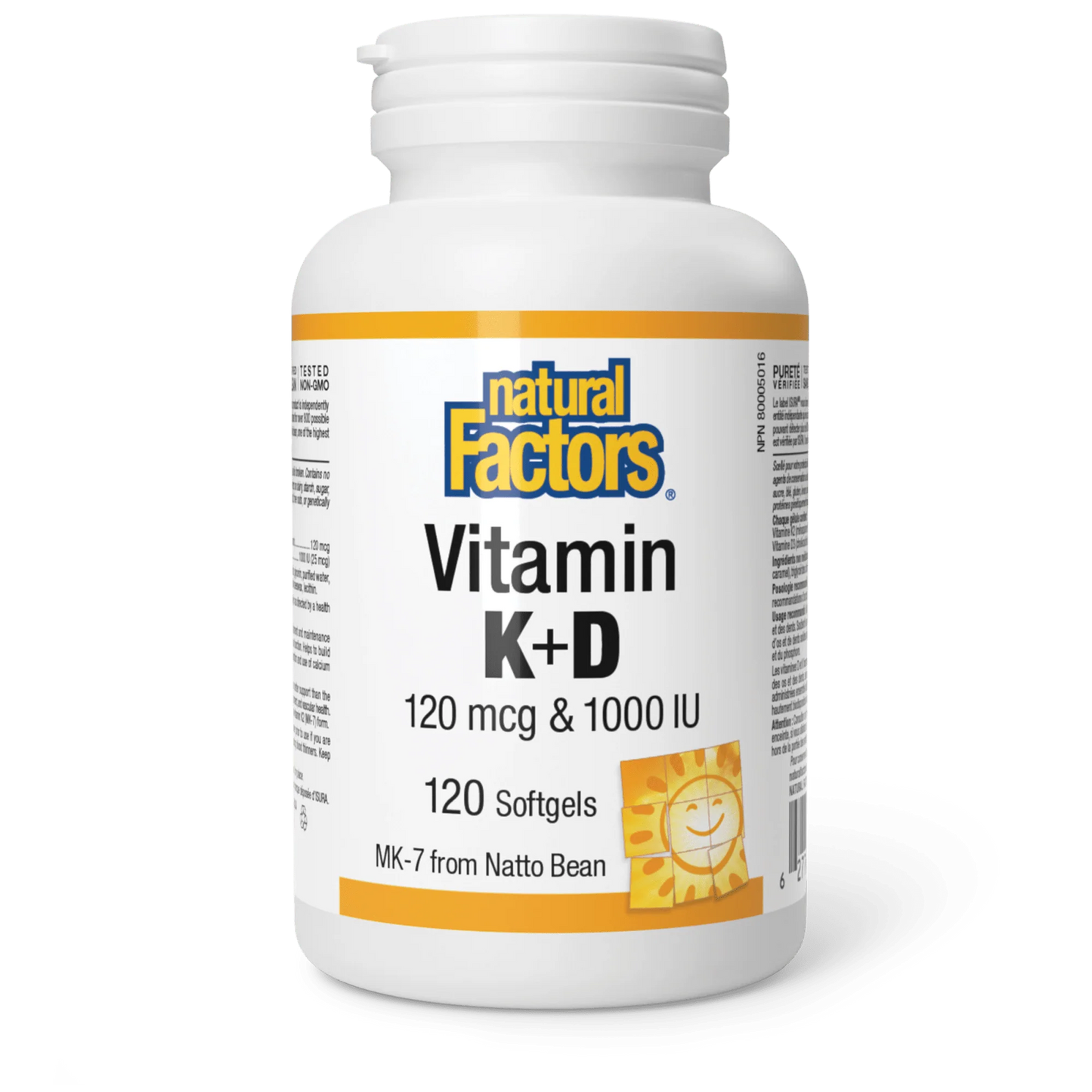 NF VITAMIN K&D 120'S