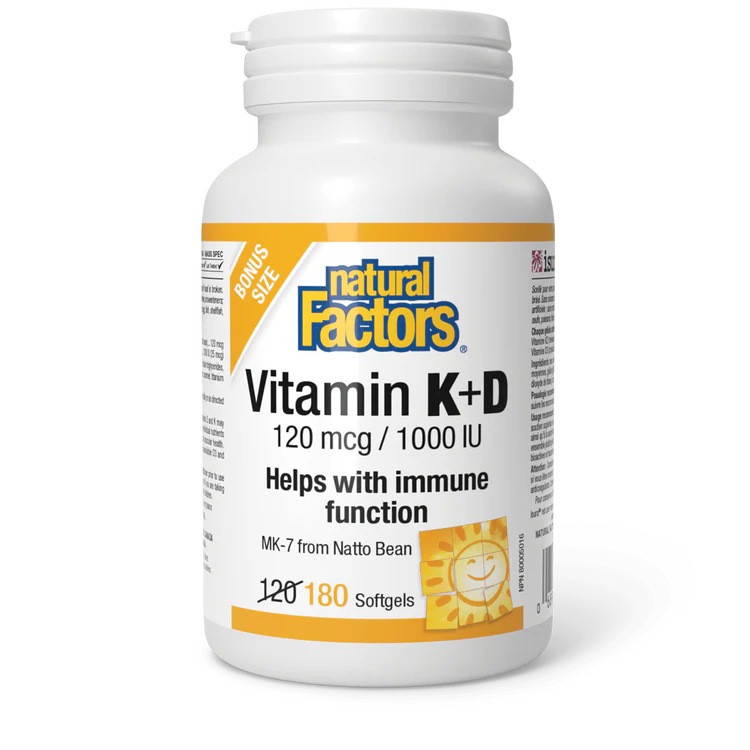 NF VITAMIN K&D 180'S