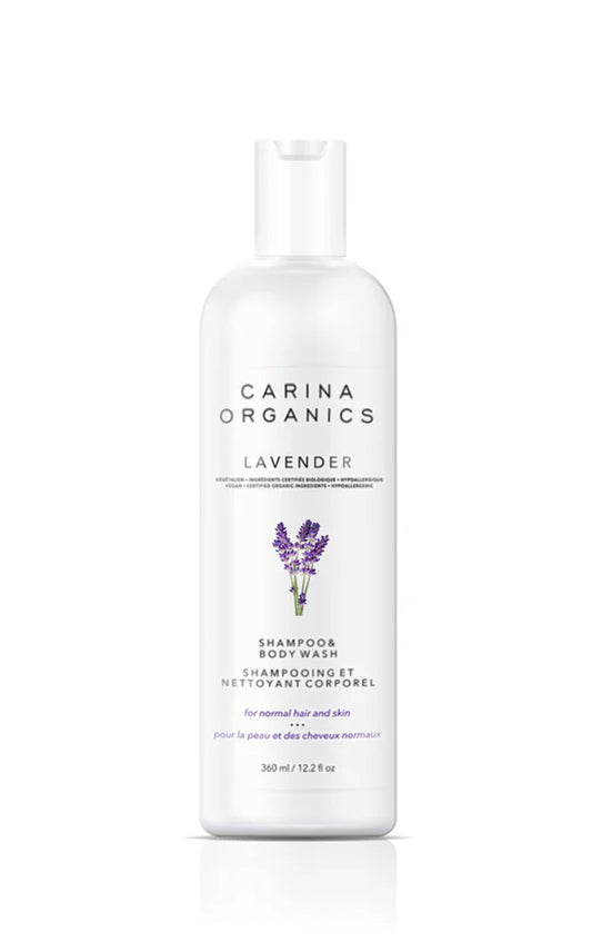 CARINA SHAMPOO & BODY WASH LAVENDER 360ML