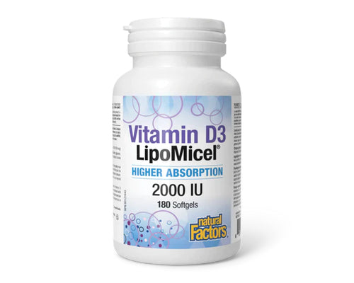 NF LIPOMICEL VIT D3 2000IU 180'S